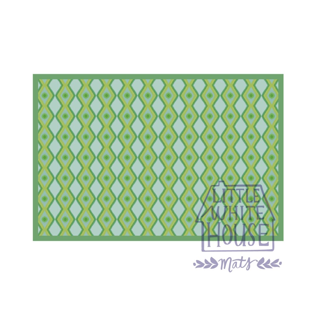 "Lauren" 20x30 Door or Desk Mat
