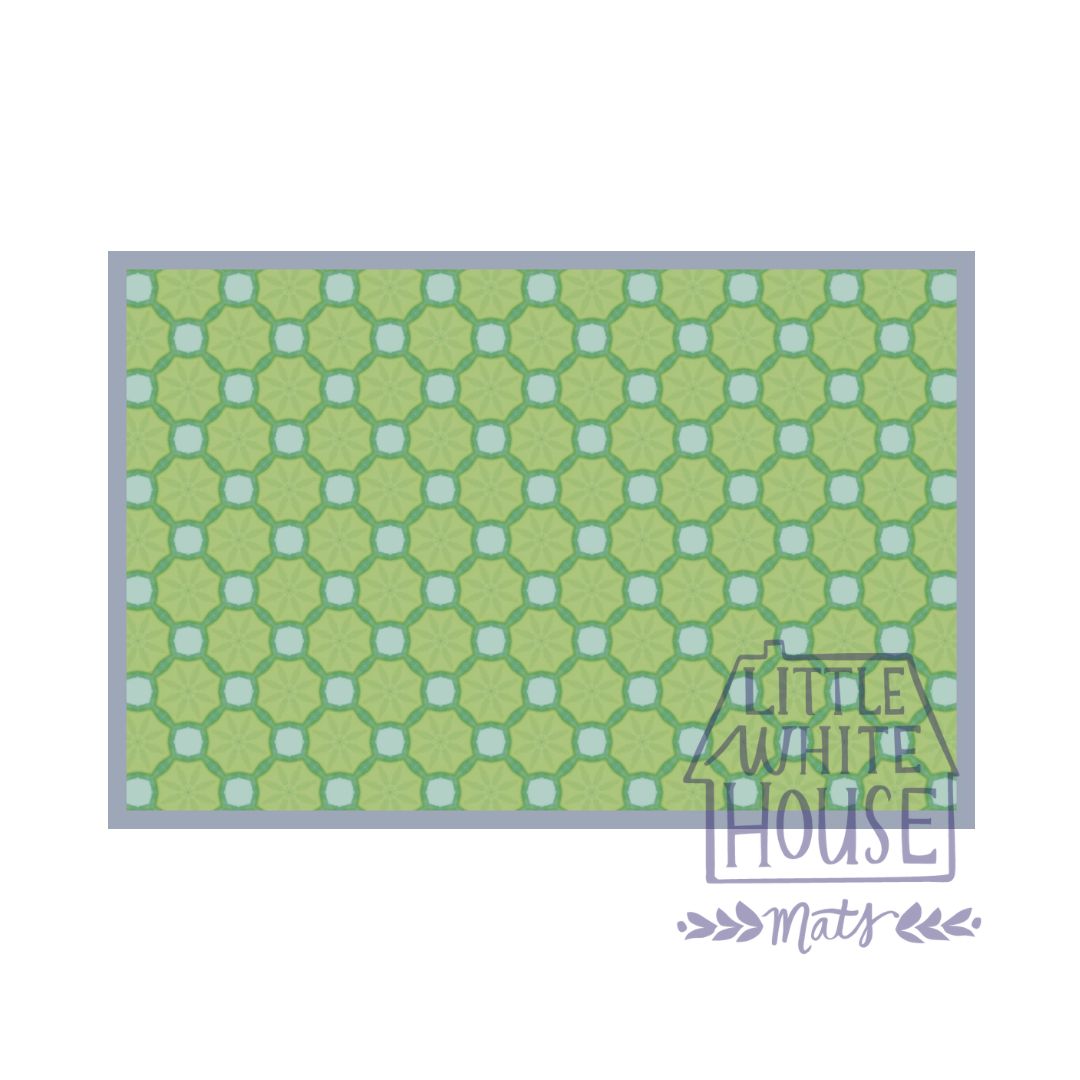 "Jessica" 20x30 Door or Desk Mat