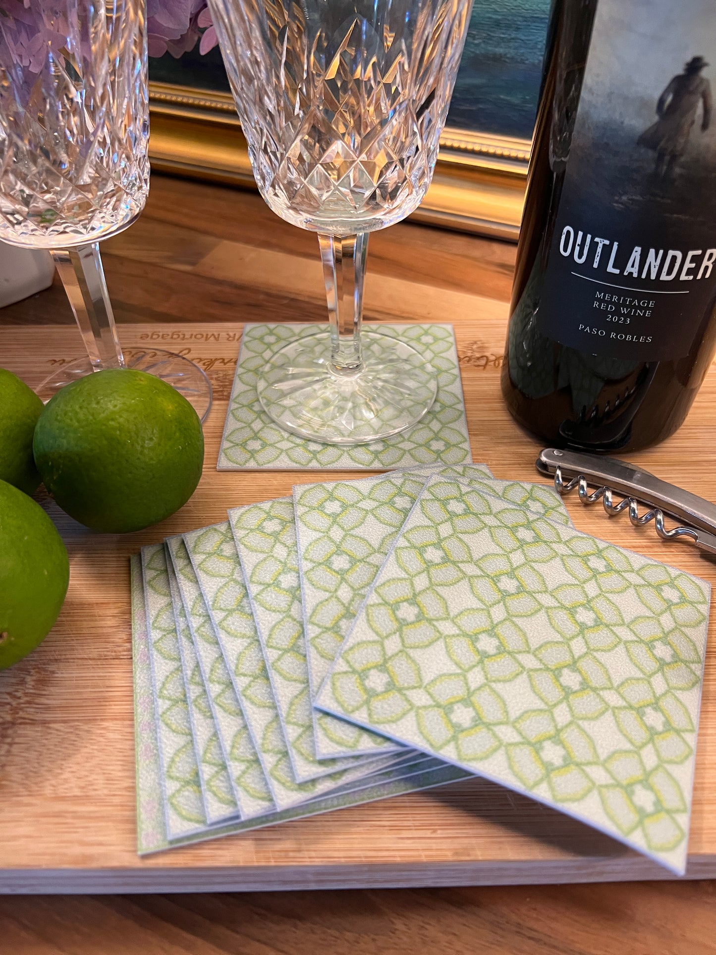 LWH Abstract Coasters - "Hoagie"