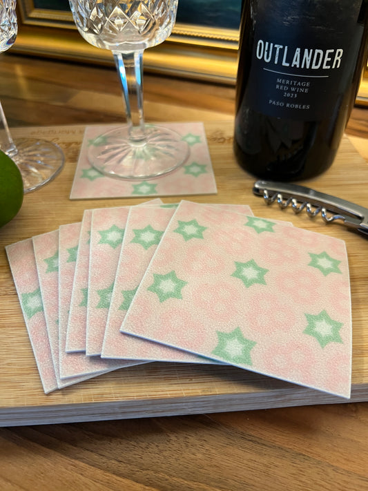 LWH Abstract Coasters - "Skittles"
