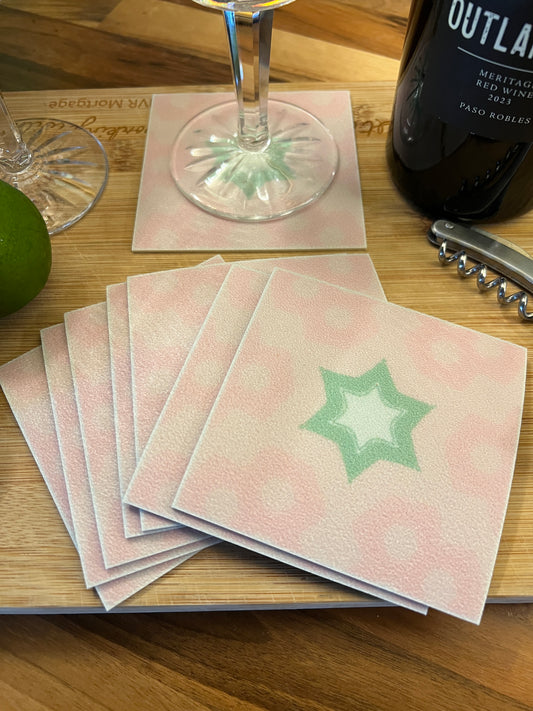 LWH Abstract Coasters - "Super Duper"