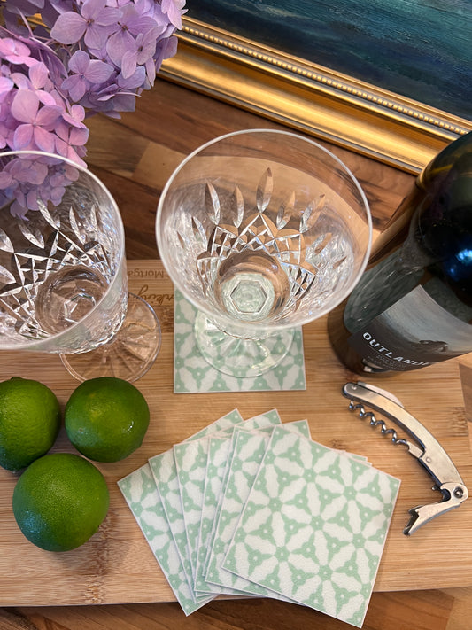 LWH Abstract Coasters - "Lucky Star"