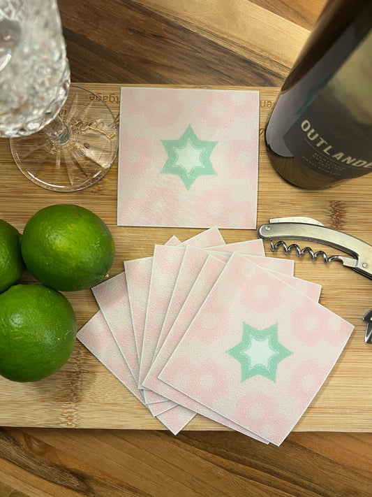 LWH Abstract Coasters - "Super Duper"