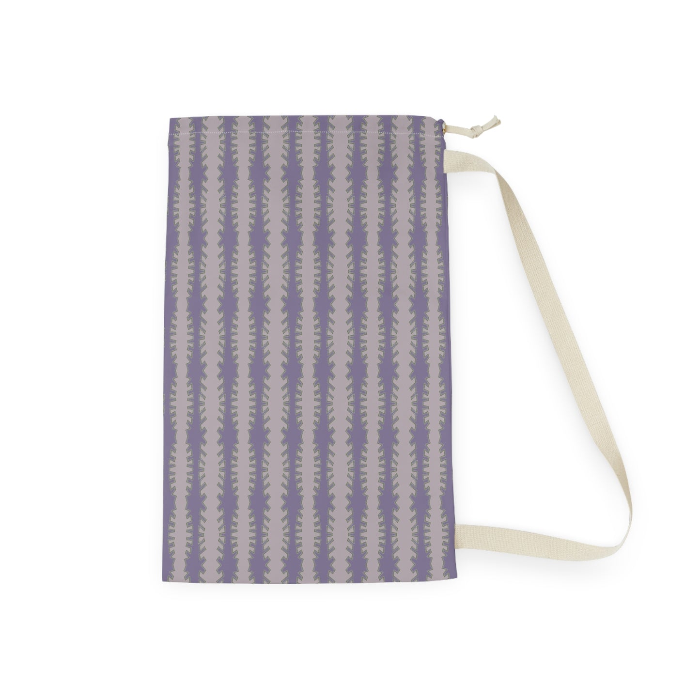 "Zipper" in pink & purple Laundry Bag