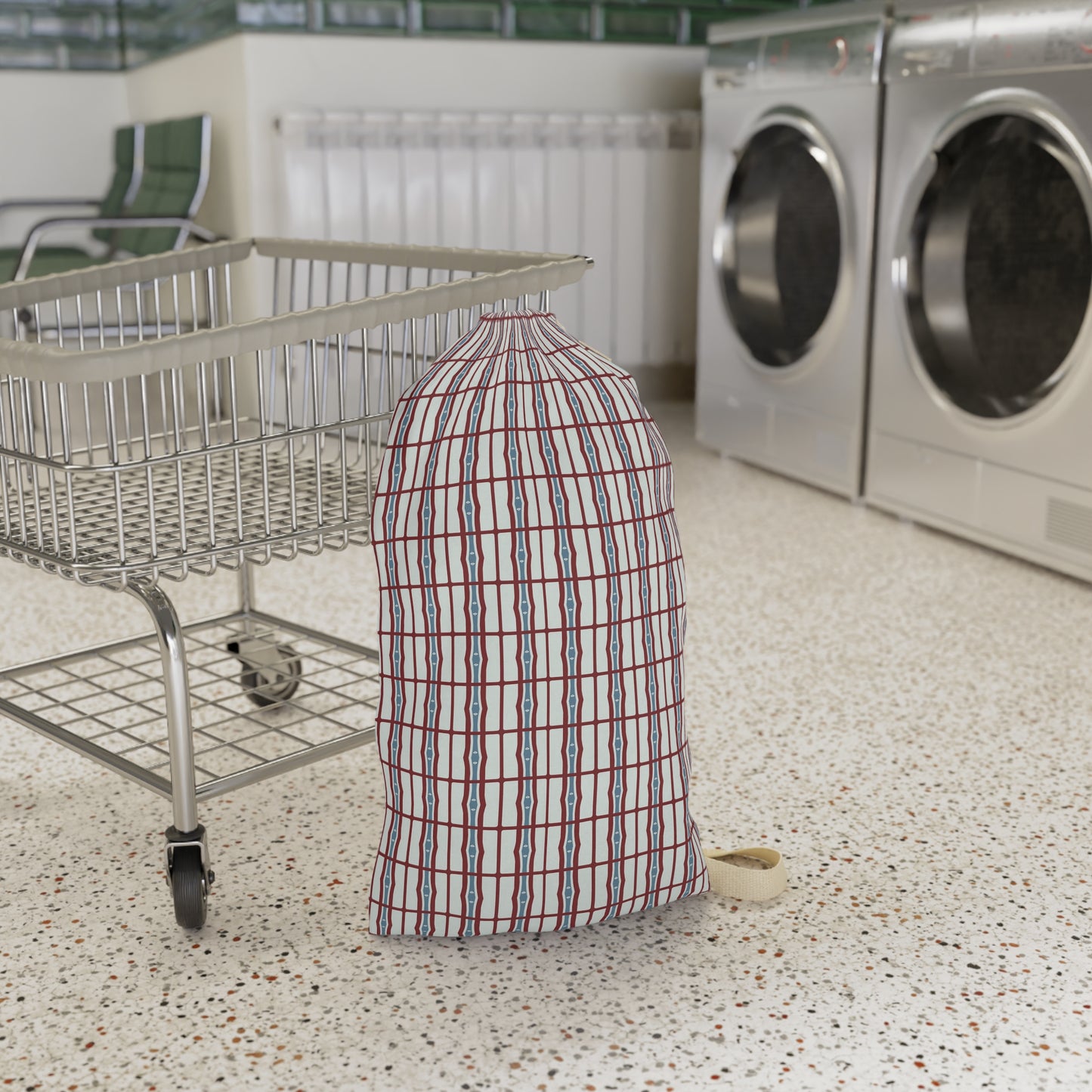 "American Plaid" Laundry Bag