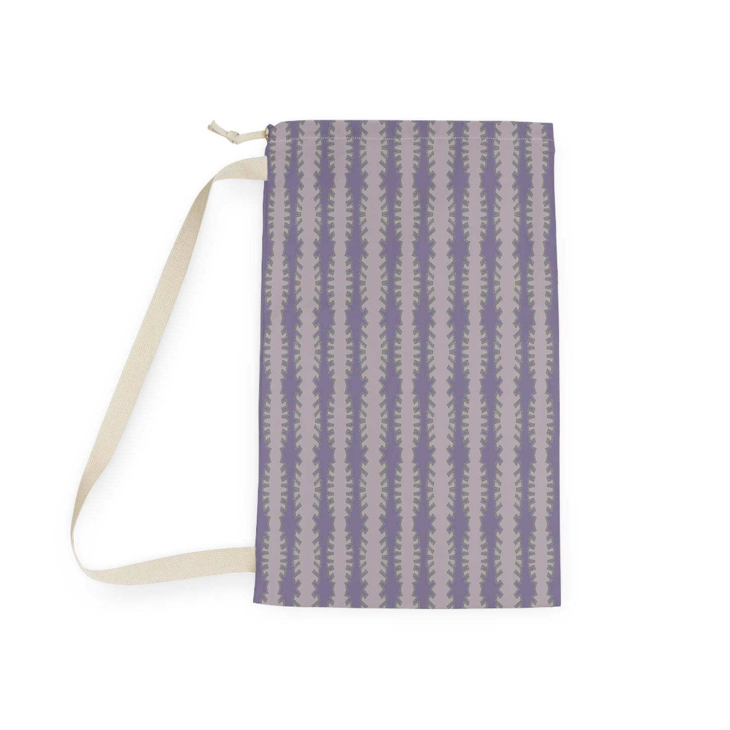 "Zipper" in pink & purple Laundry Bag