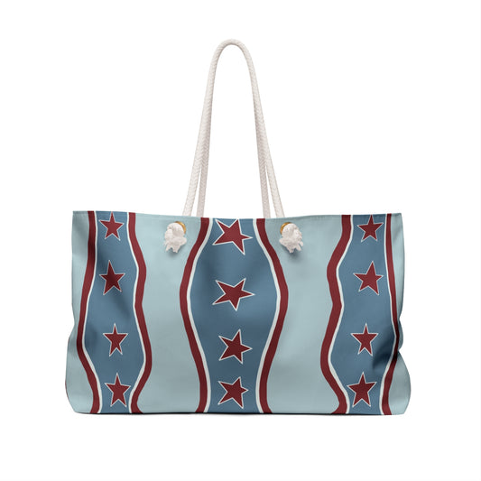 LWH Weekender Bag in "Patriot" lt. blue