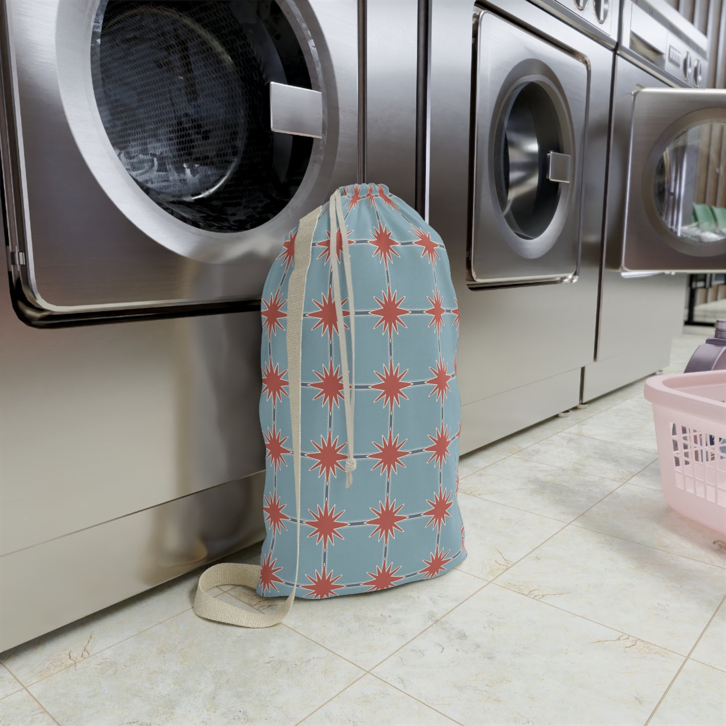 "Star Grid" Laundry Bag