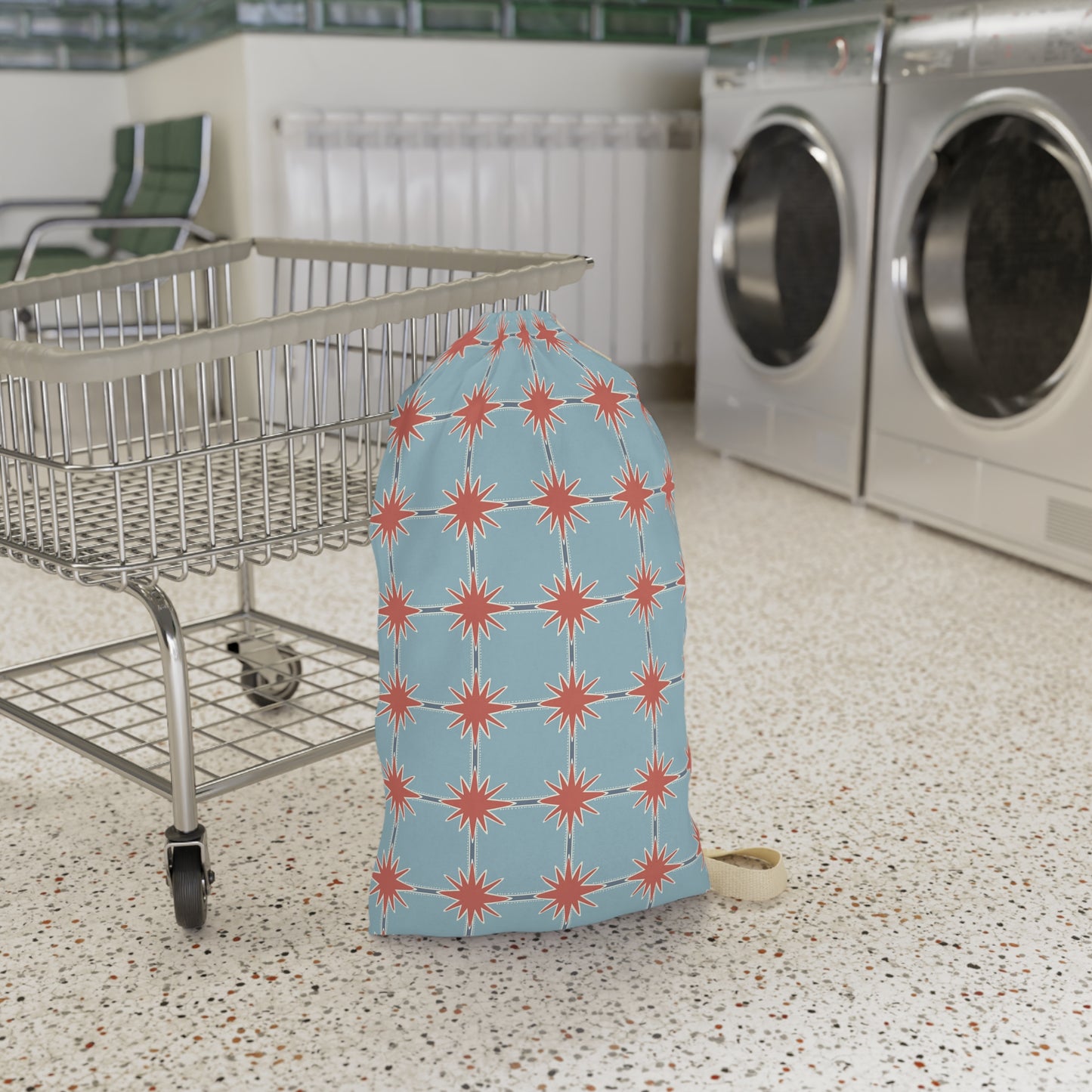 "Star Grid" Laundry Bag