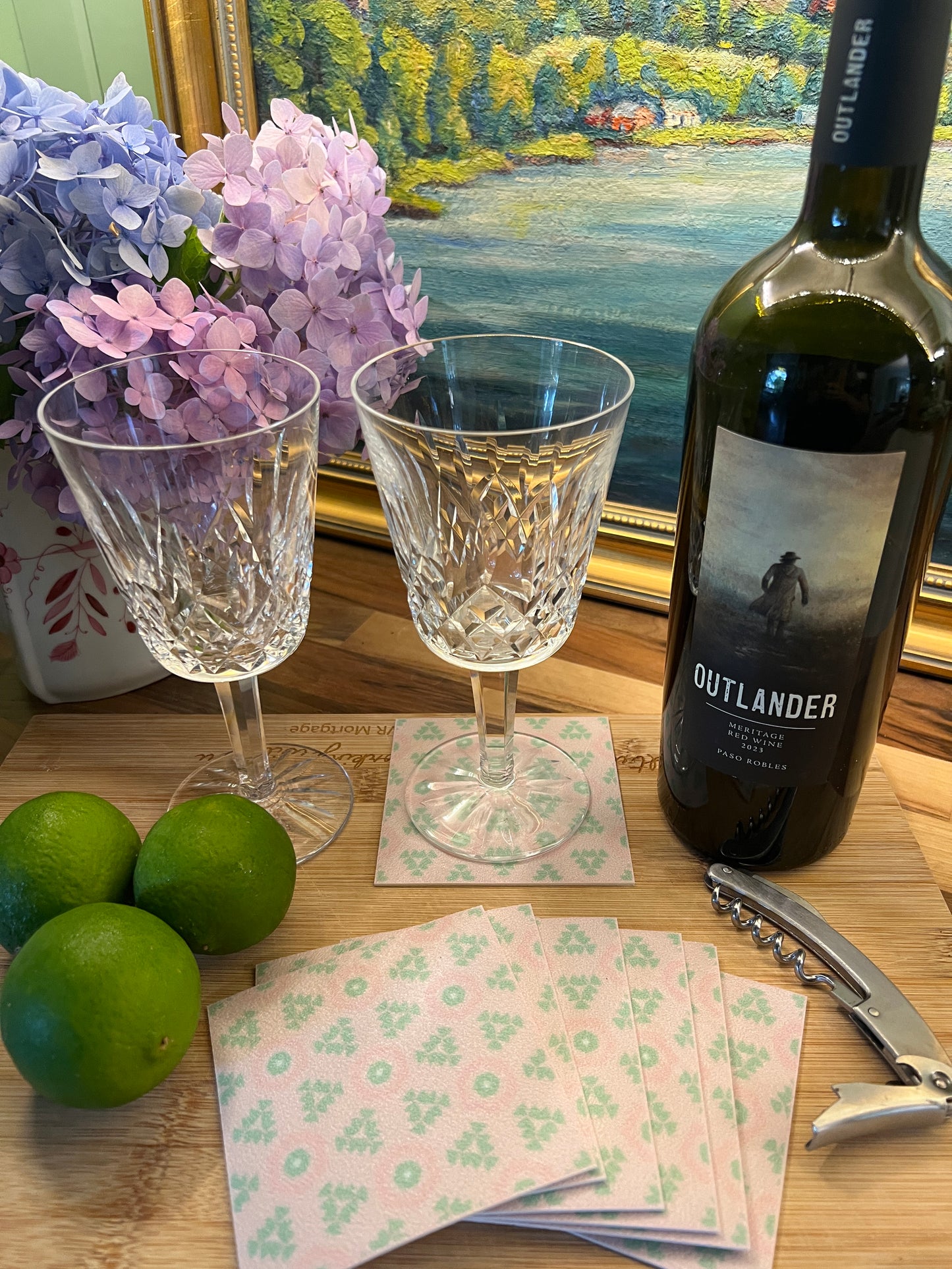 LWH Abstract Coasters  - "Country Quilt"