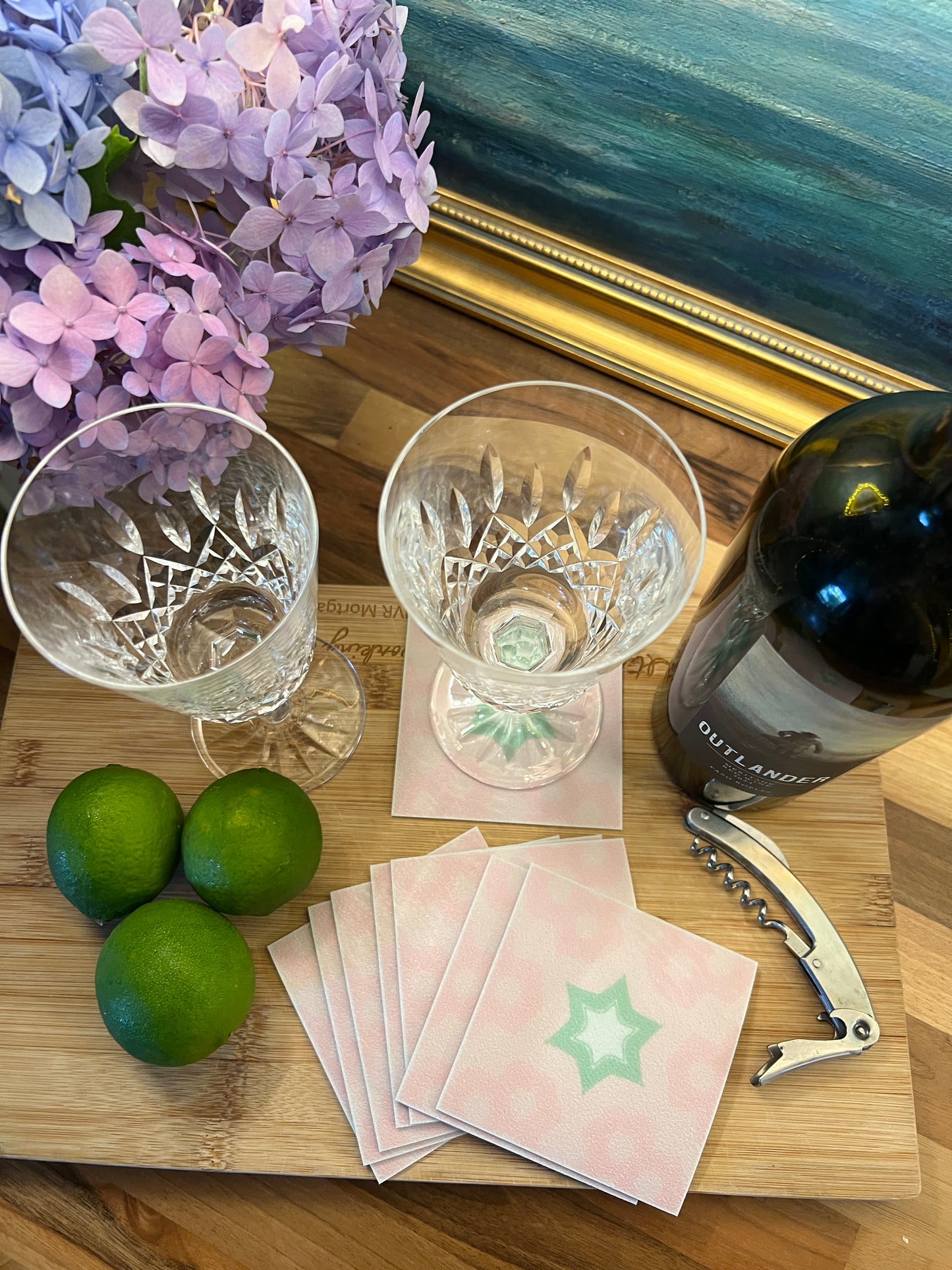LWH Abstract Coasters  - "Super Duper"