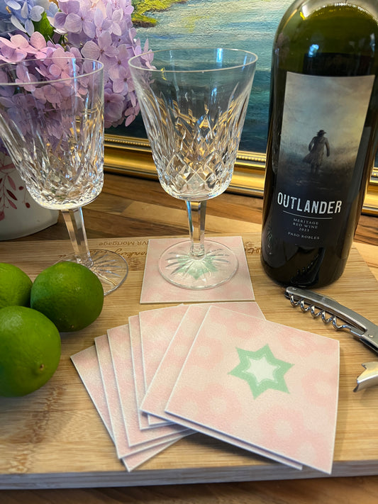 LWH Abstract Coasters  - "Super Duper"