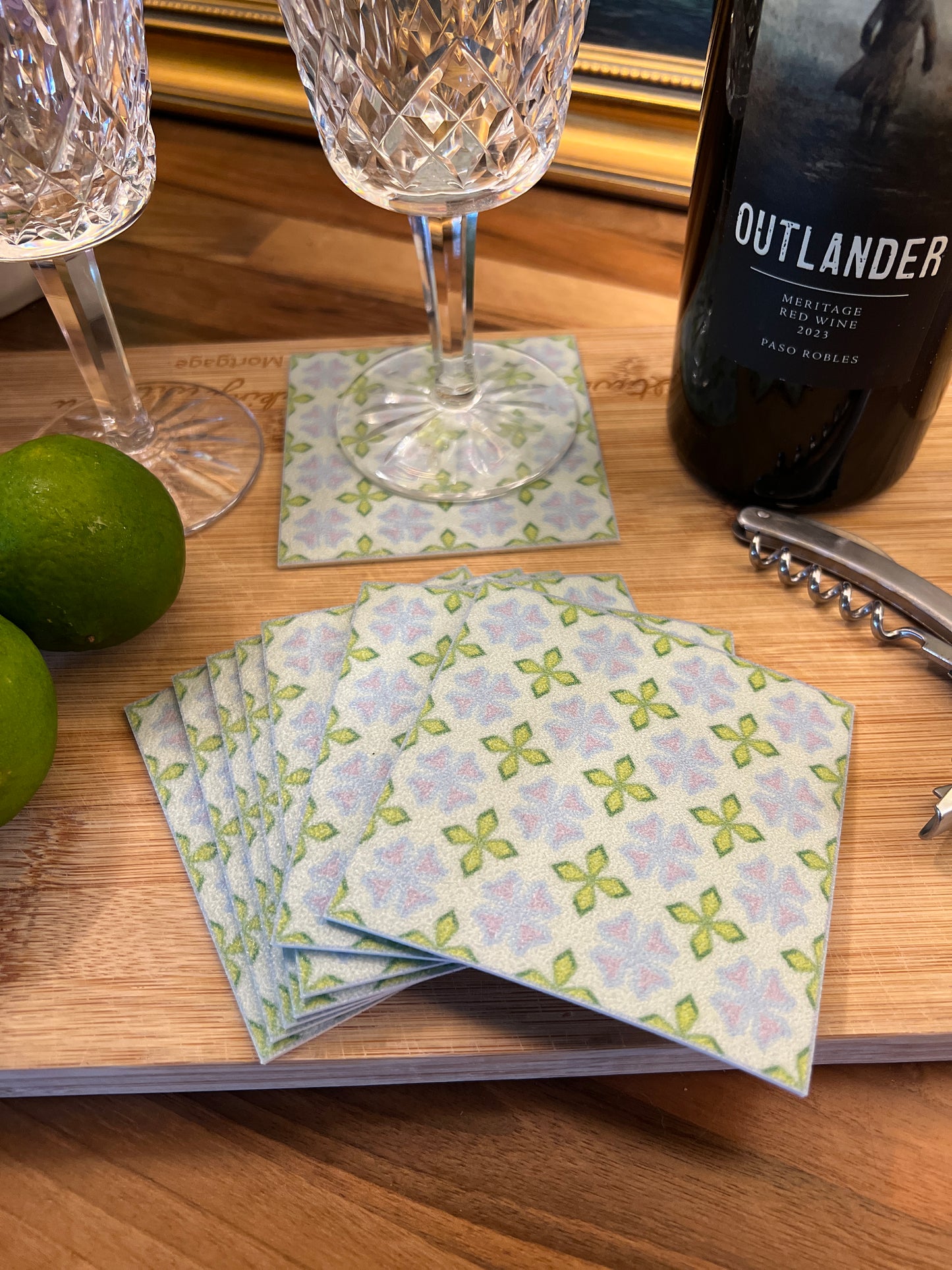 LWH Abstract Coasters  - "Grinder"