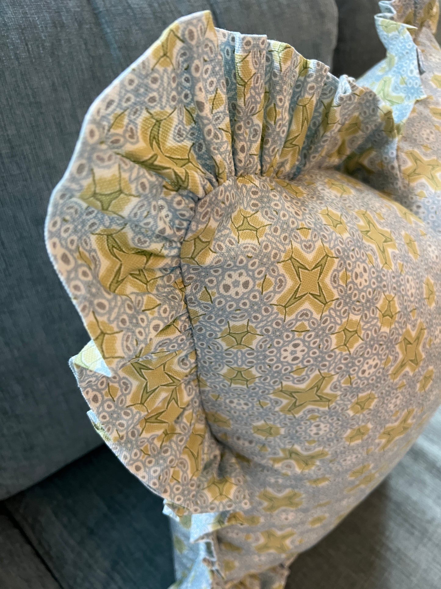 "Stardust" Ruffle Edge Pillow Cover