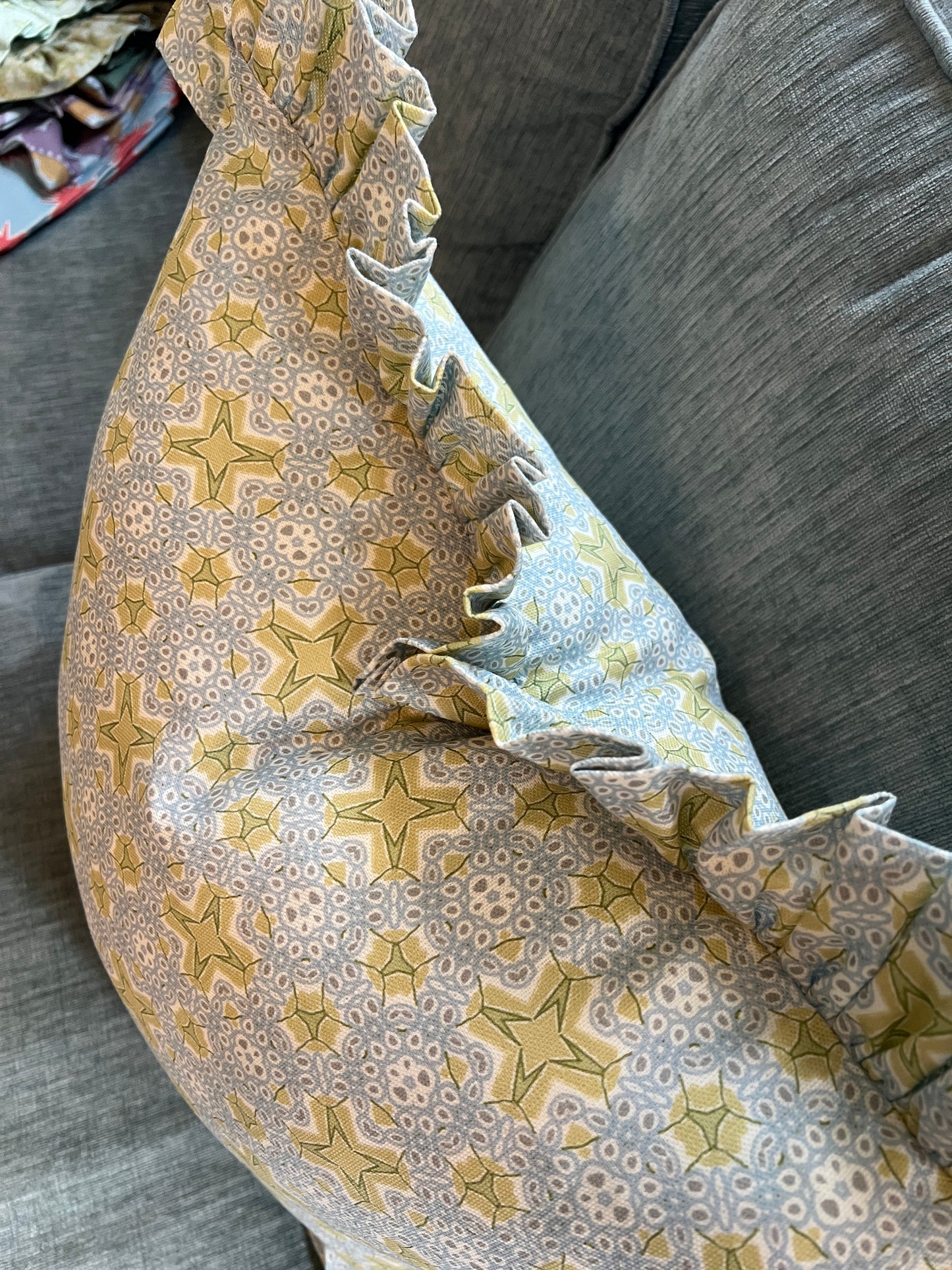 "Stardust" Ruffle Edge Pillow Cover