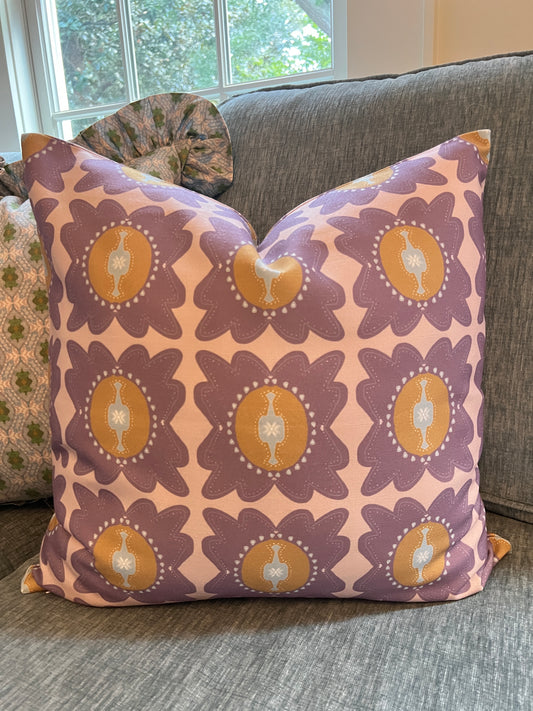 "I'd Like to Thank the Academy" in pink Knife Edge Pillow Cover