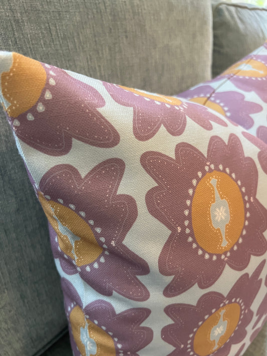 "I'd Like to Thank the Academy" in blue Knife Edge Pillow Cover