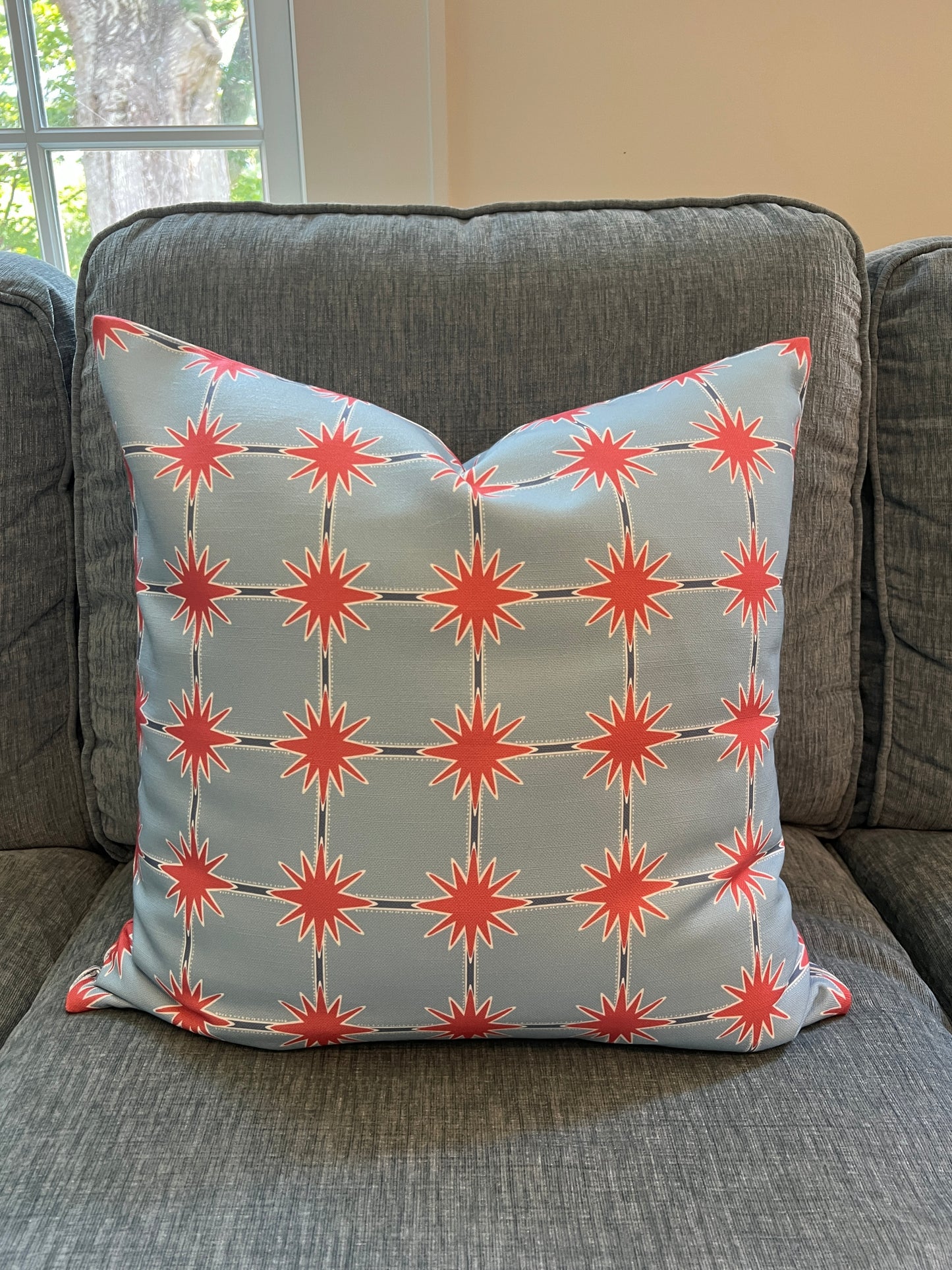 "Compass" Knife Edge Pillow Cover