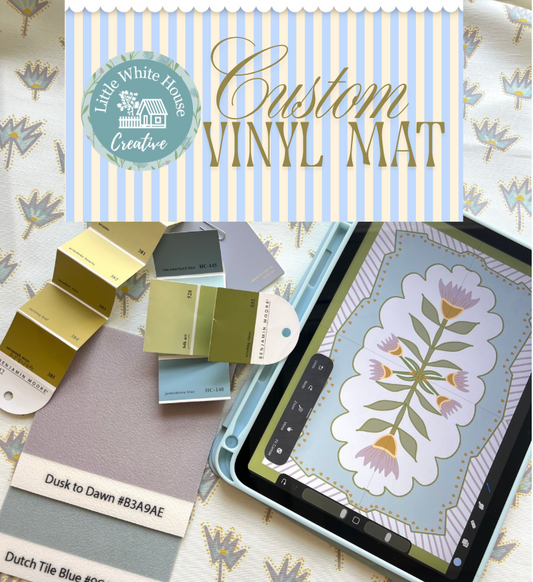 A Unique Mat Designed for YOU- LWH Vinyl Mats